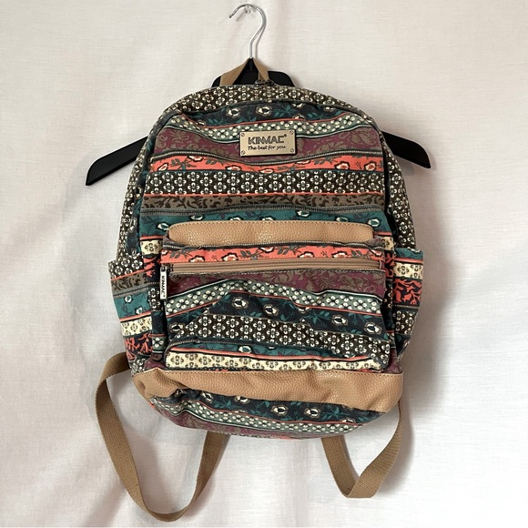 Kinmac Bohemian Laptop Backpack with Massage Cushioned Straps - Picture 2 of 5